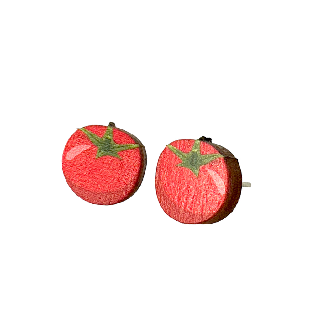 Tomato Stud​ Earrings #3032