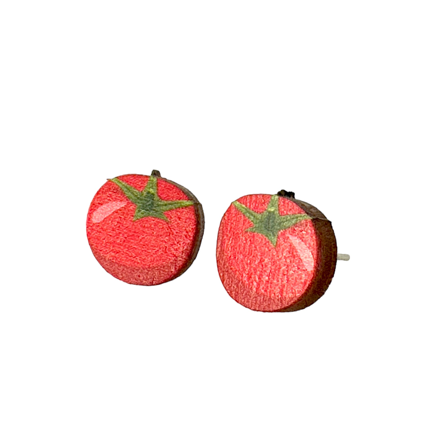 Tomato Stud​ Earrings #3032