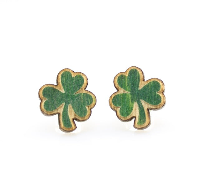 Shamrock Stud Earrings #3050