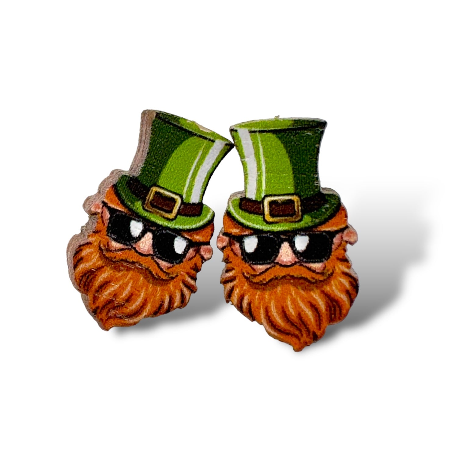 Leprechaun Stud Earrings #3101