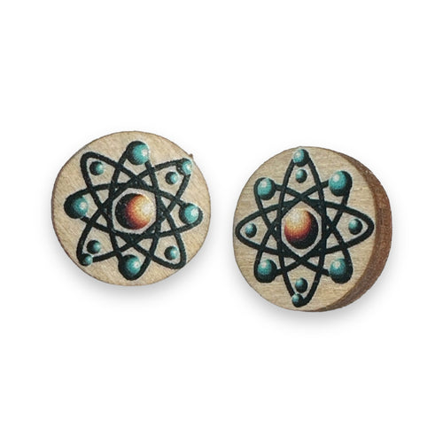 Atom Stud Earrings #3122