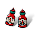 Hot Sauce Stud Earrings #3126