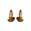 Candle stud earrings