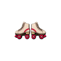 Roller skate stud earrings