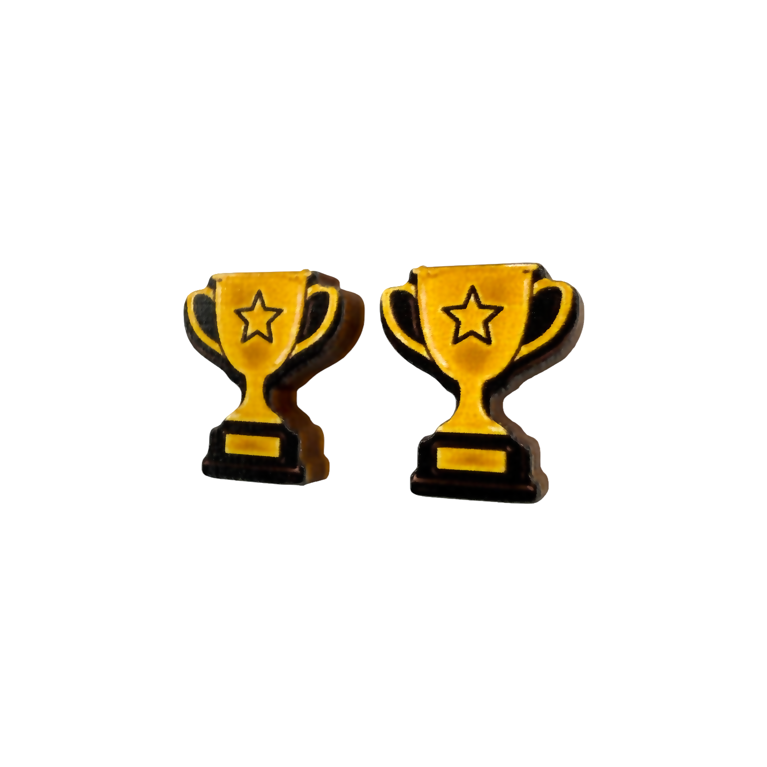 Trophy stud earrings