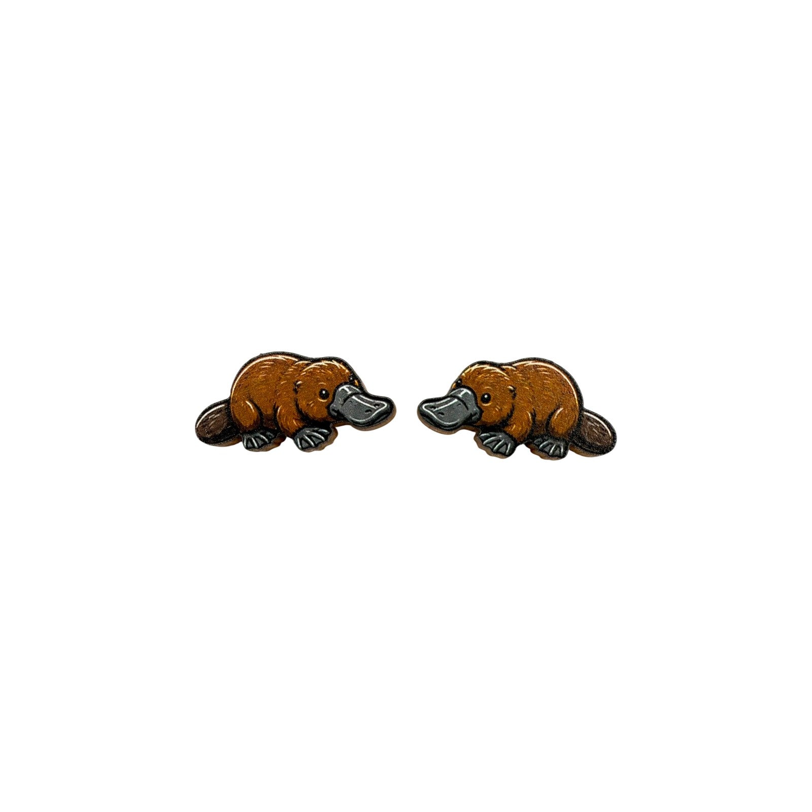Playful Platypus Stud Earrings #3405