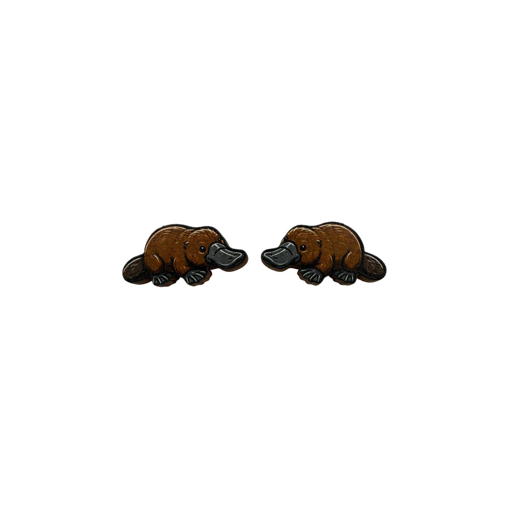 Playful Platypus Stud Earrings #3405
