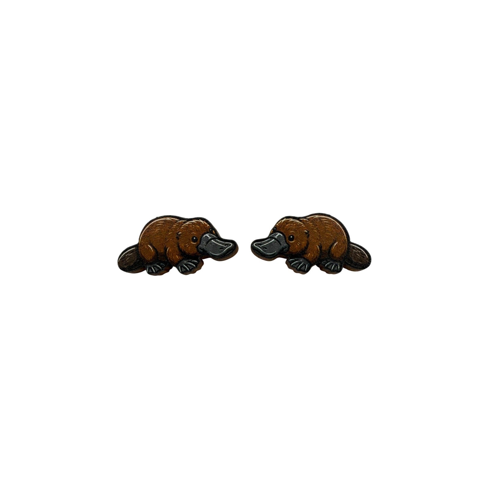 Playful Platypus Stud Earrings #3405