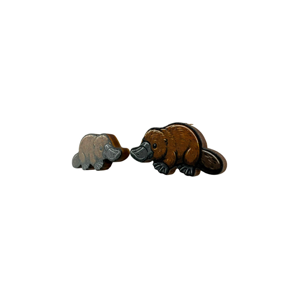 Playful Platypus Stud Earrings #3405