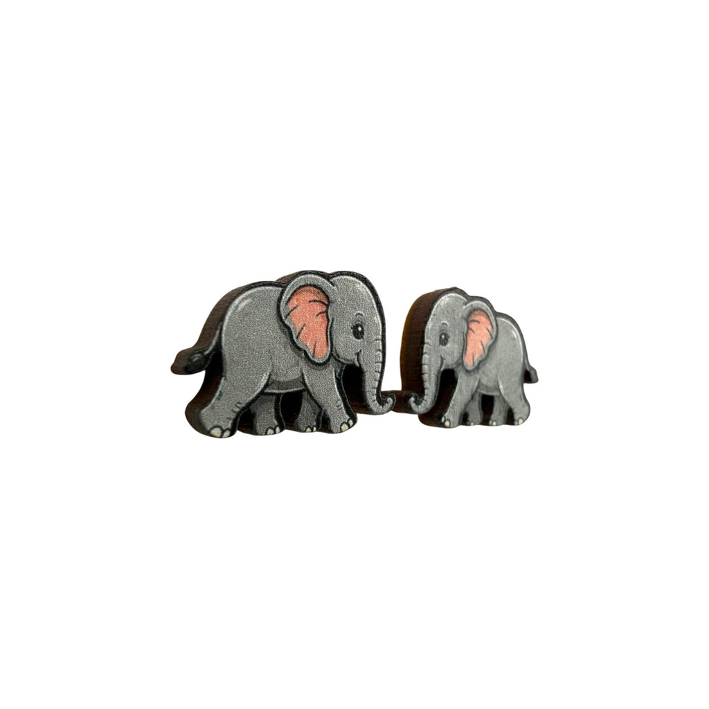 Little Trunk Elephant Stud Earrings #3409