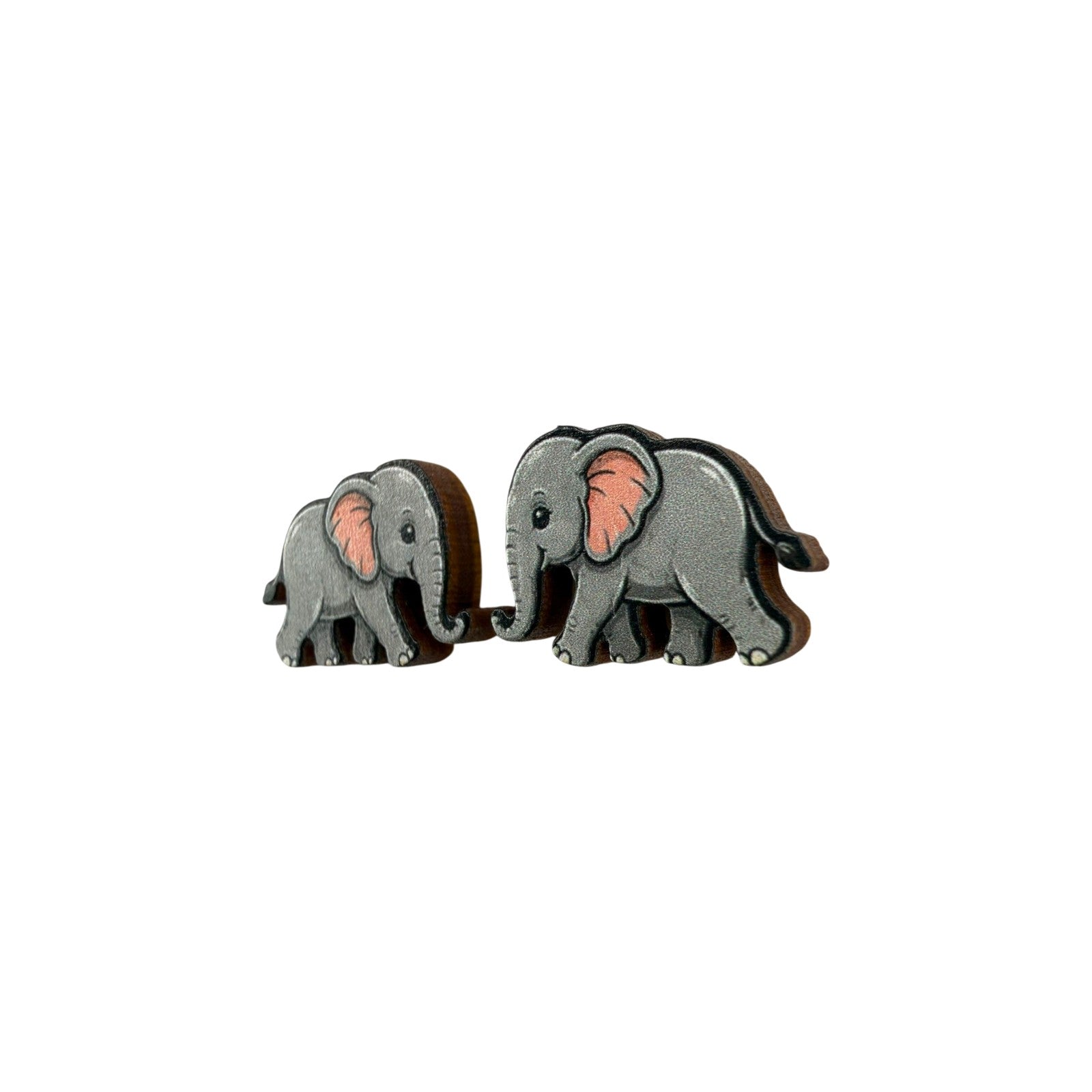 Little Trunk Elephant Stud Earrings #3409