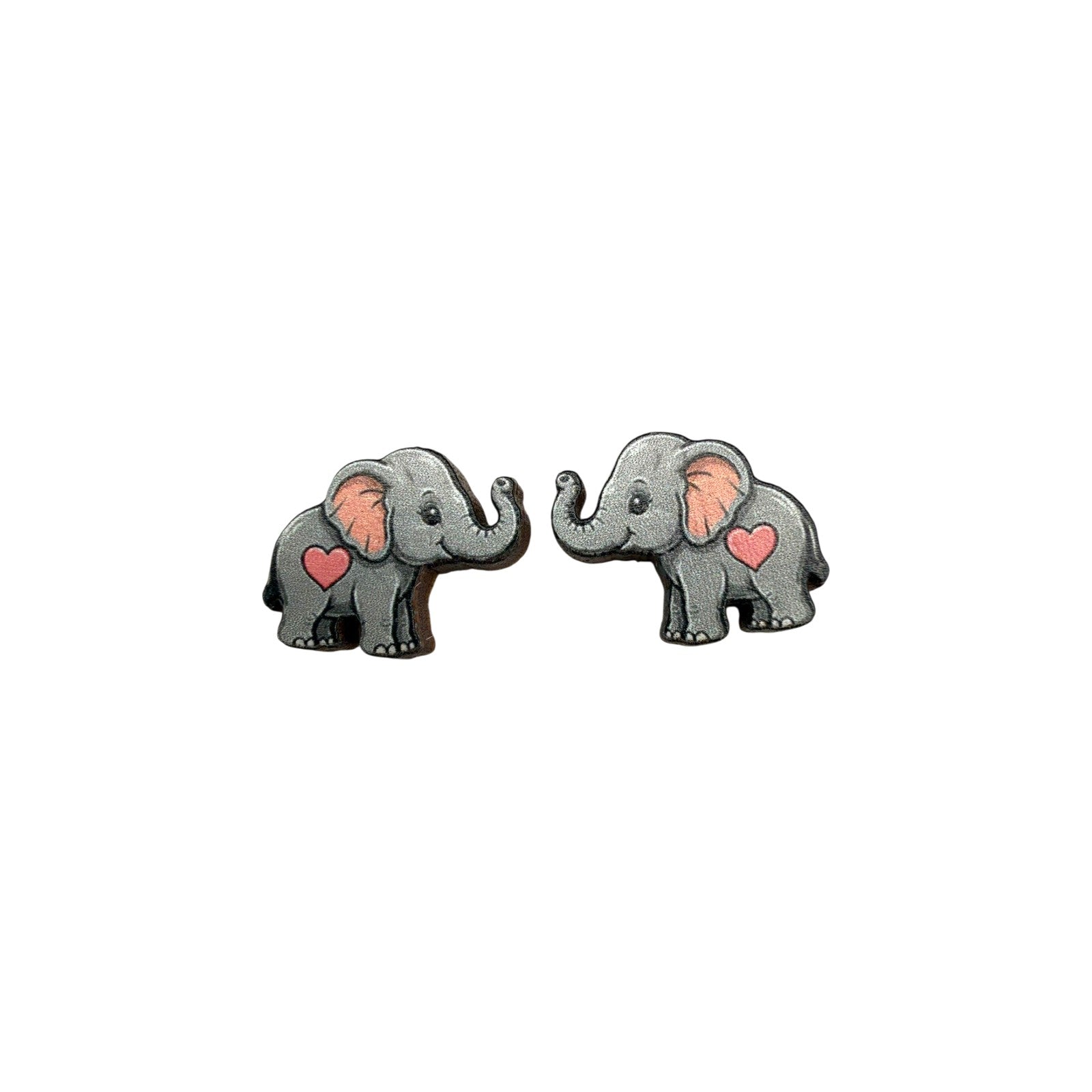Elephant Sweetheart Stud Earrings #3416