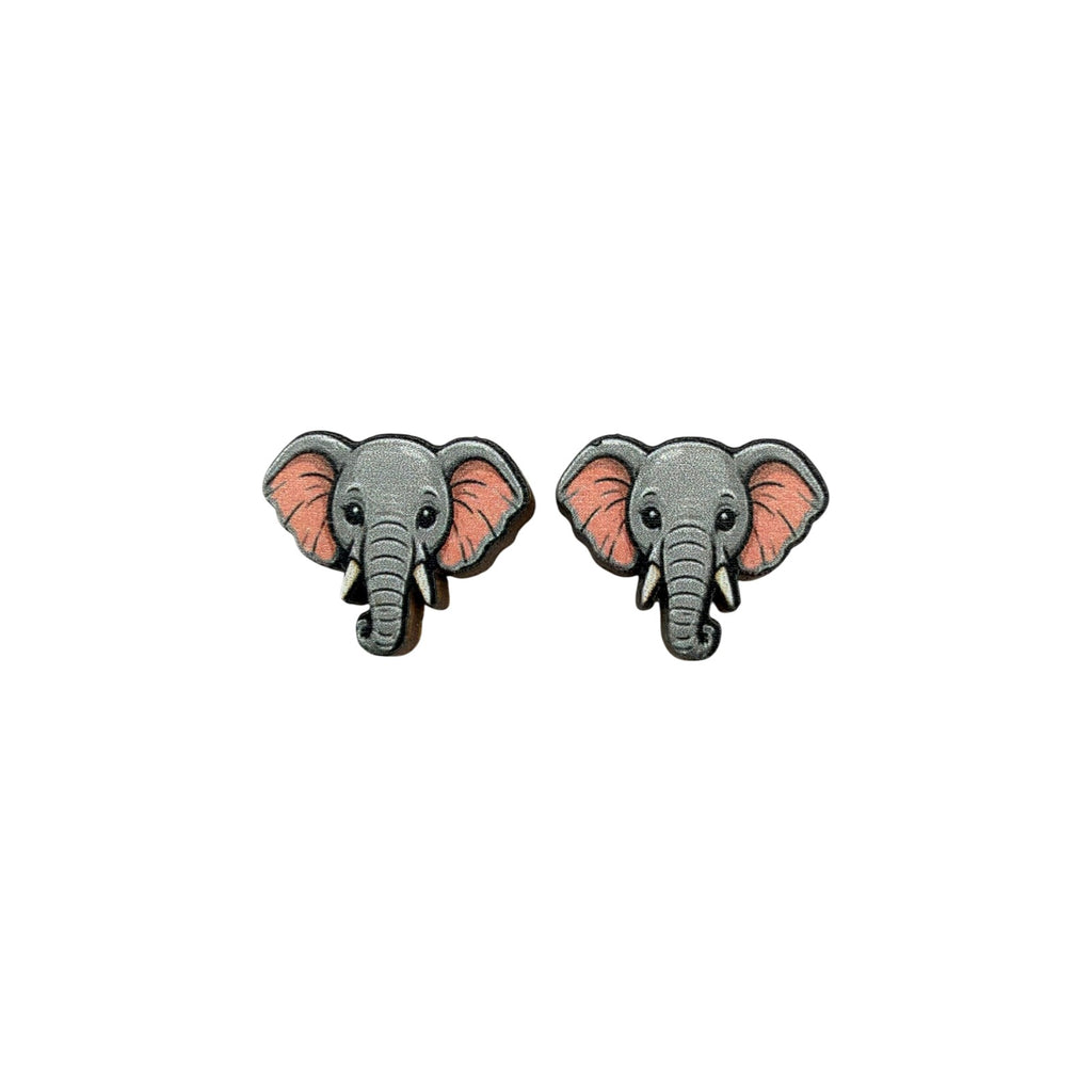 Elephant Gaze Stud Earrings #3418