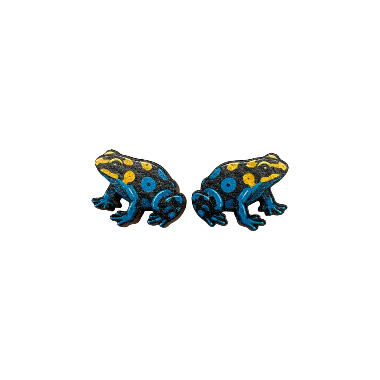 Poison Dart Frog Stud Earrings #3420