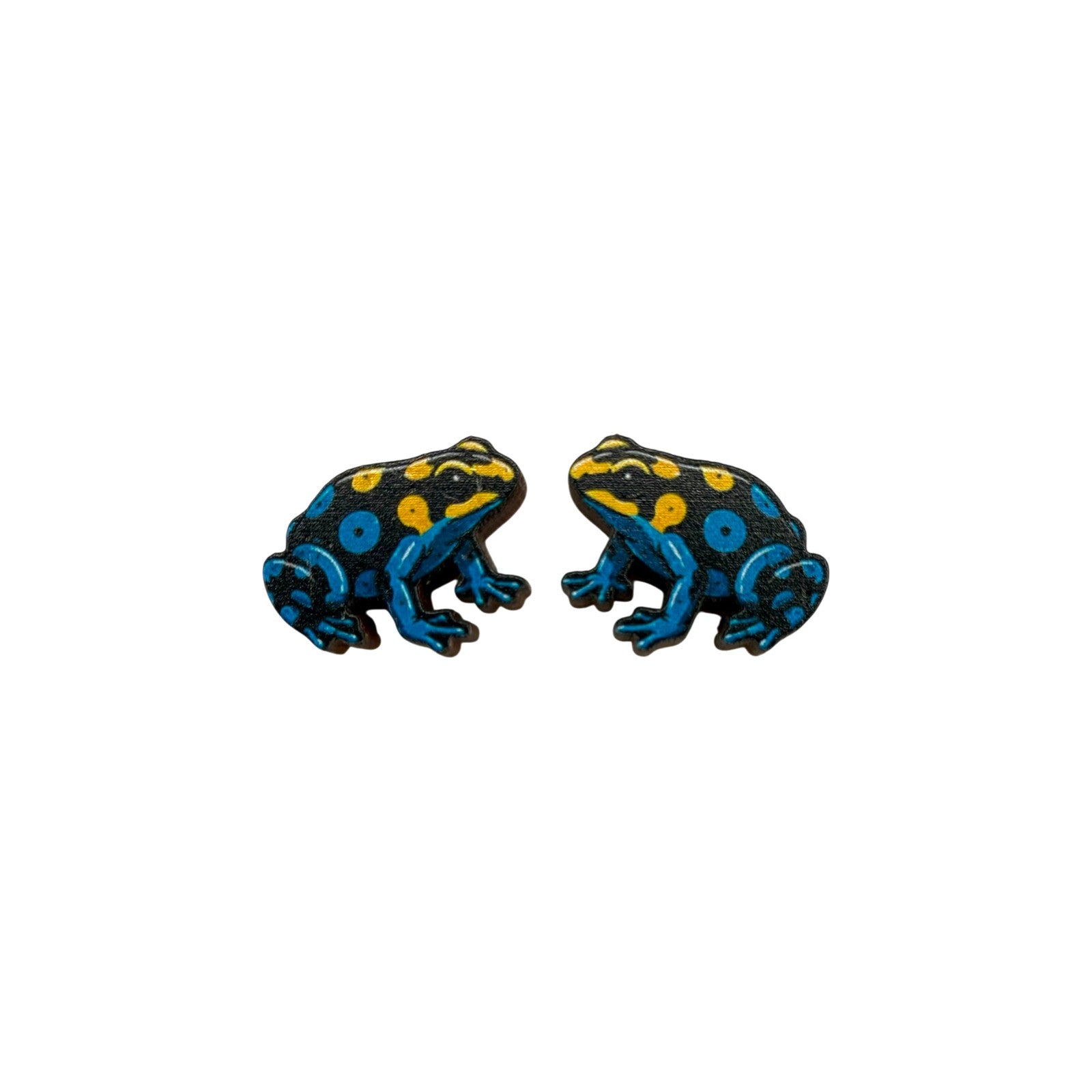 Poison Dart Frog Stud Earrings #3420