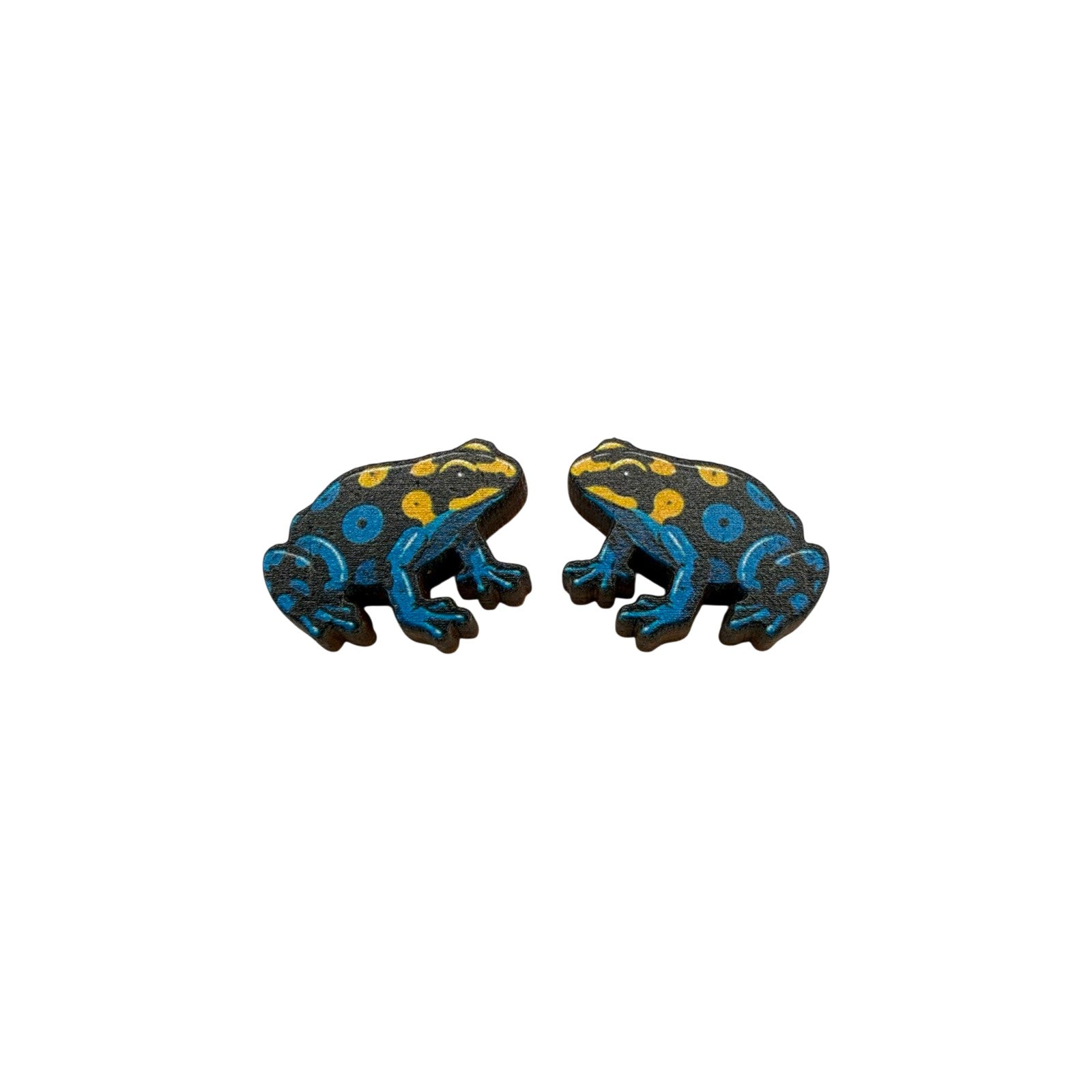 Poison Dart Frog Stud Earrings #3420