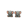 Sitting Pretty Elephant Stud Earrings #3423