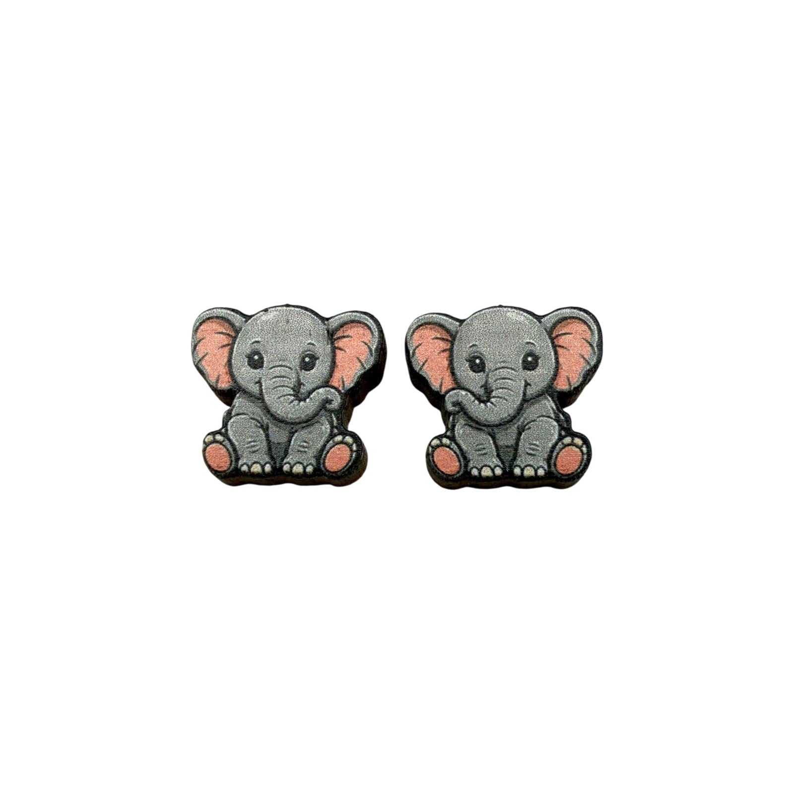 Sitting Pretty Elephant Stud Earrings #3423