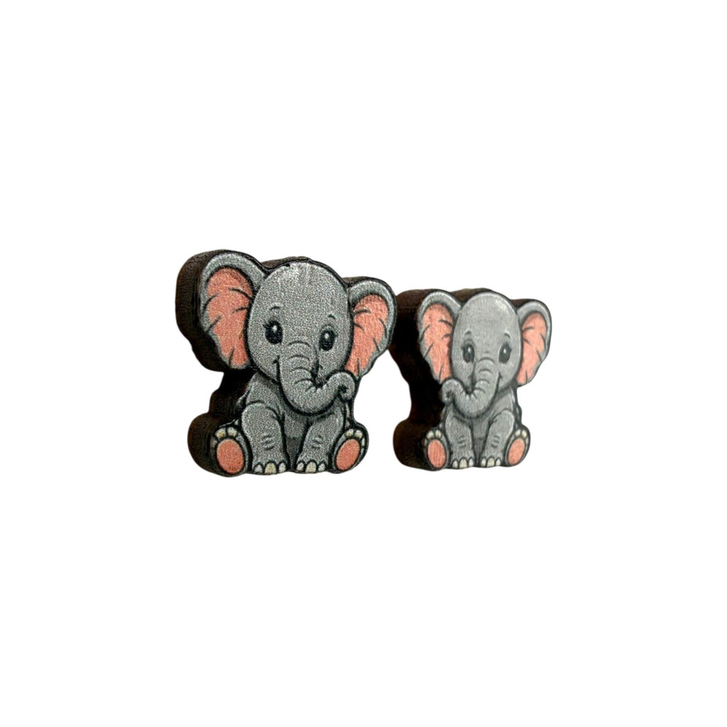 Sitting Pretty Elephant Stud Earrings #3423
