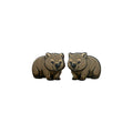 Cozy Wombat Stud Earrings #3427