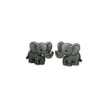 Gentle Giant Elephant Stud Earrings #3428