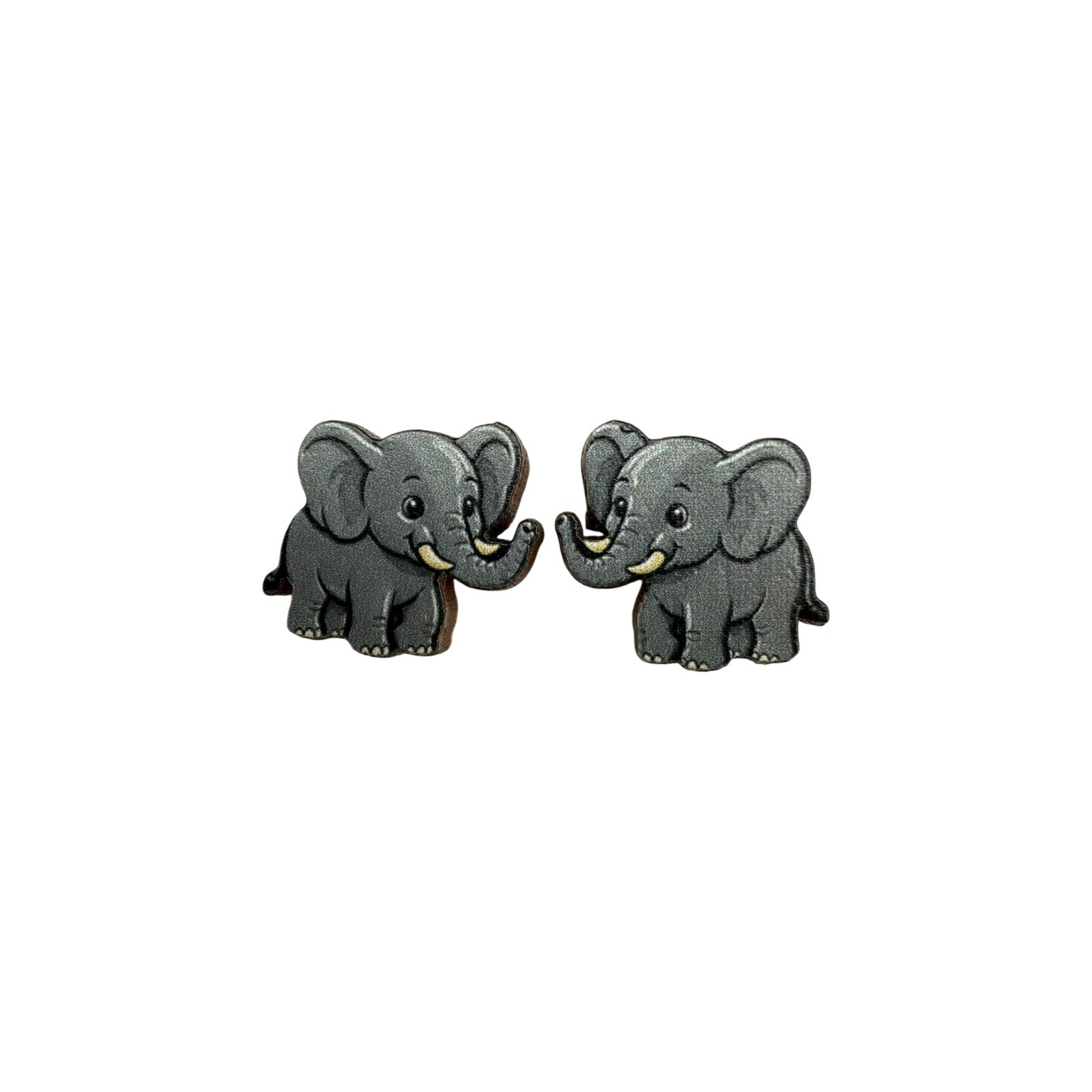 Gentle Giant Elephant Stud Earrings #3428