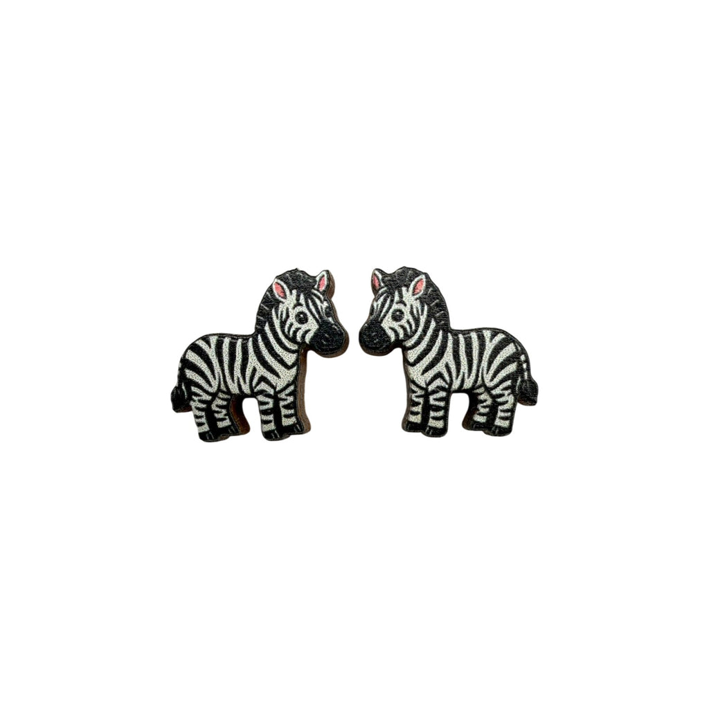 Zebra Crossing Stud Earrings #3430