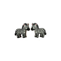 Zebra Crossing Stud Earrings #3430