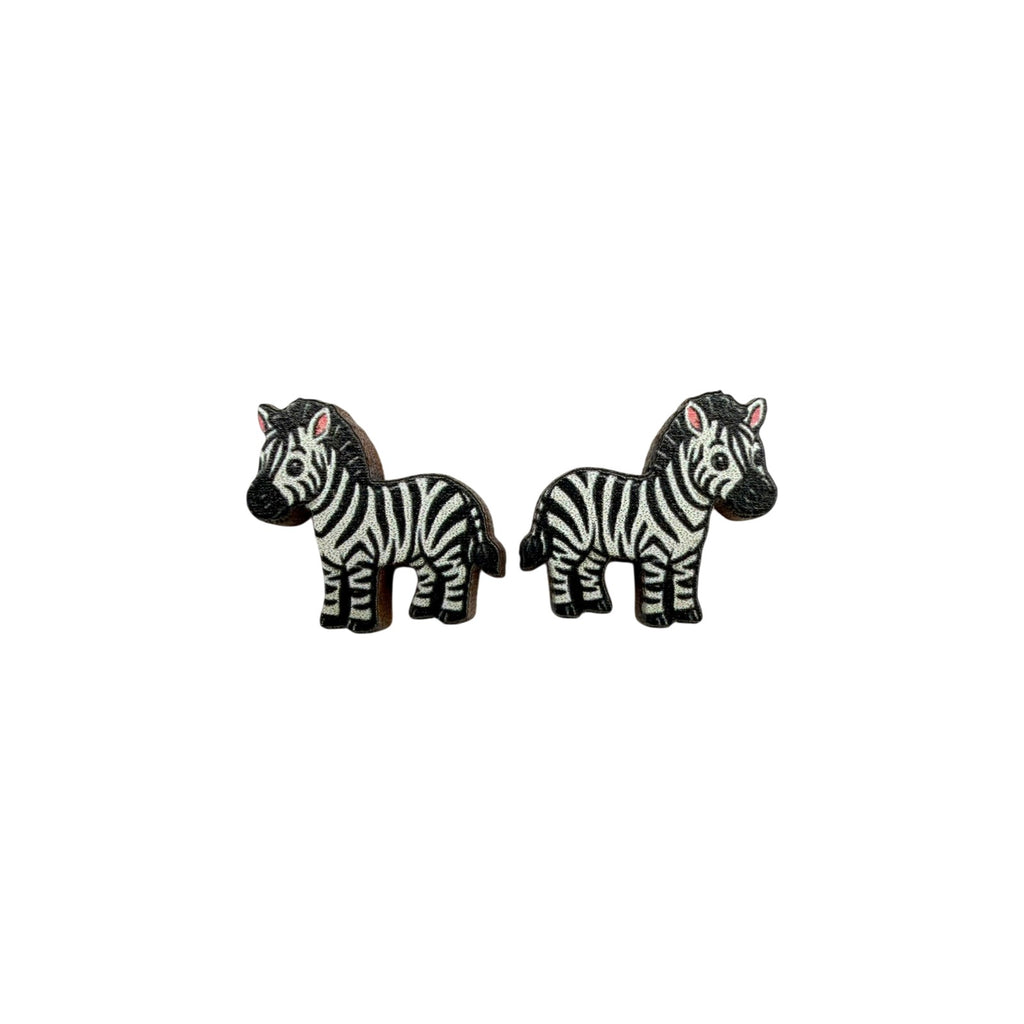 Zebra Crossing Stud Earrings #3430