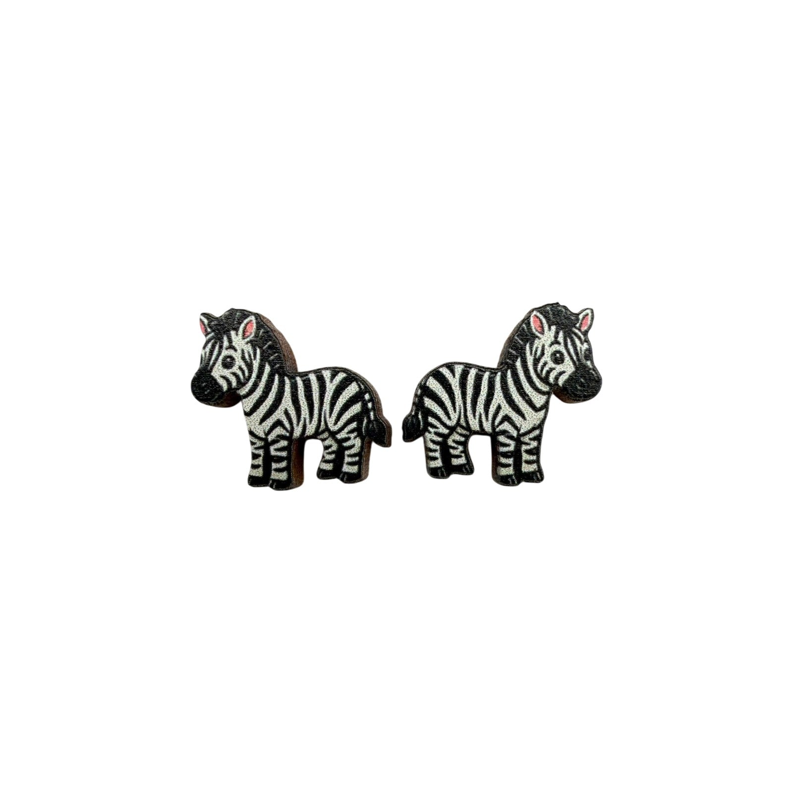 Zebra Crossing Stud Earrings #3430