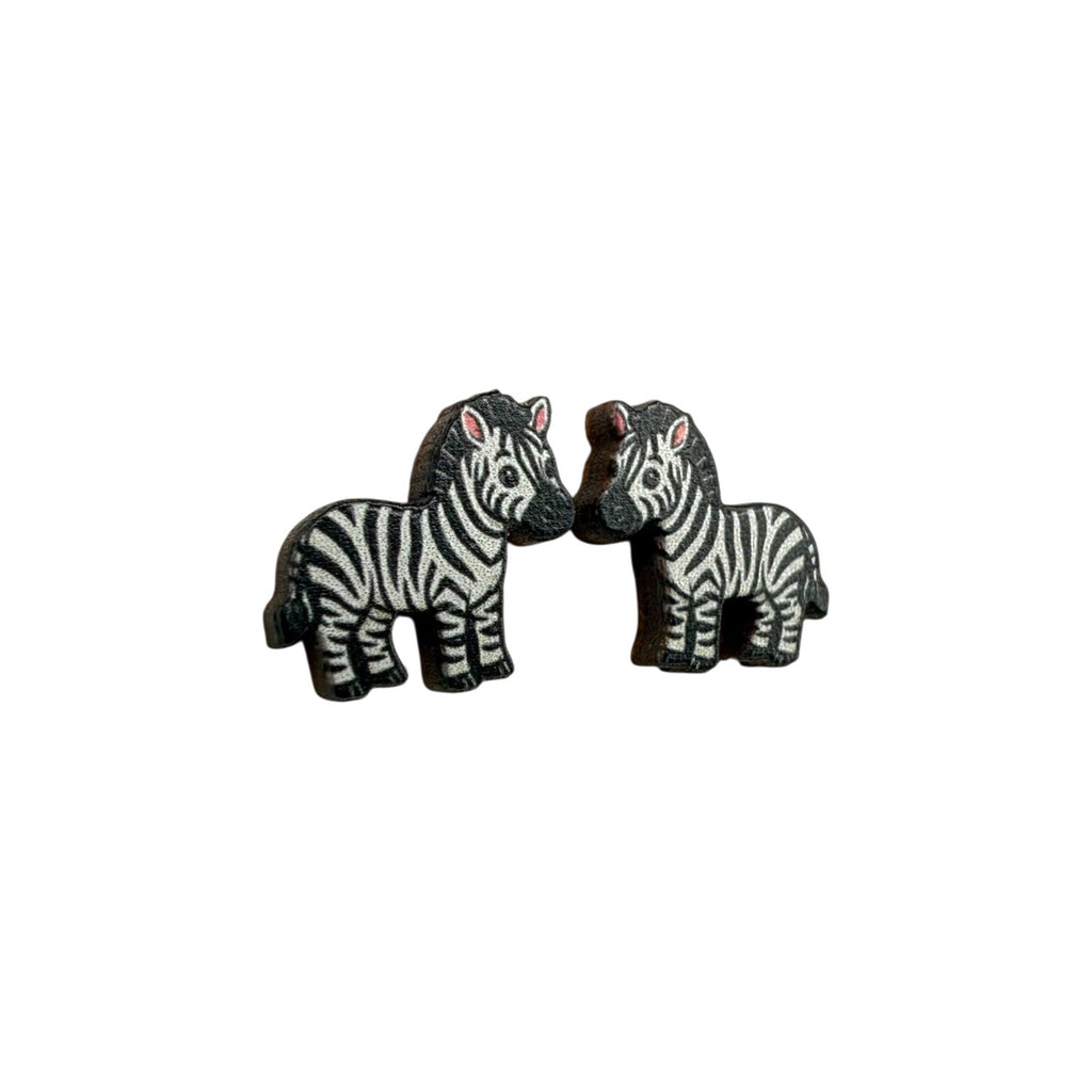 Zebra Crossing Stud Earrings #3430