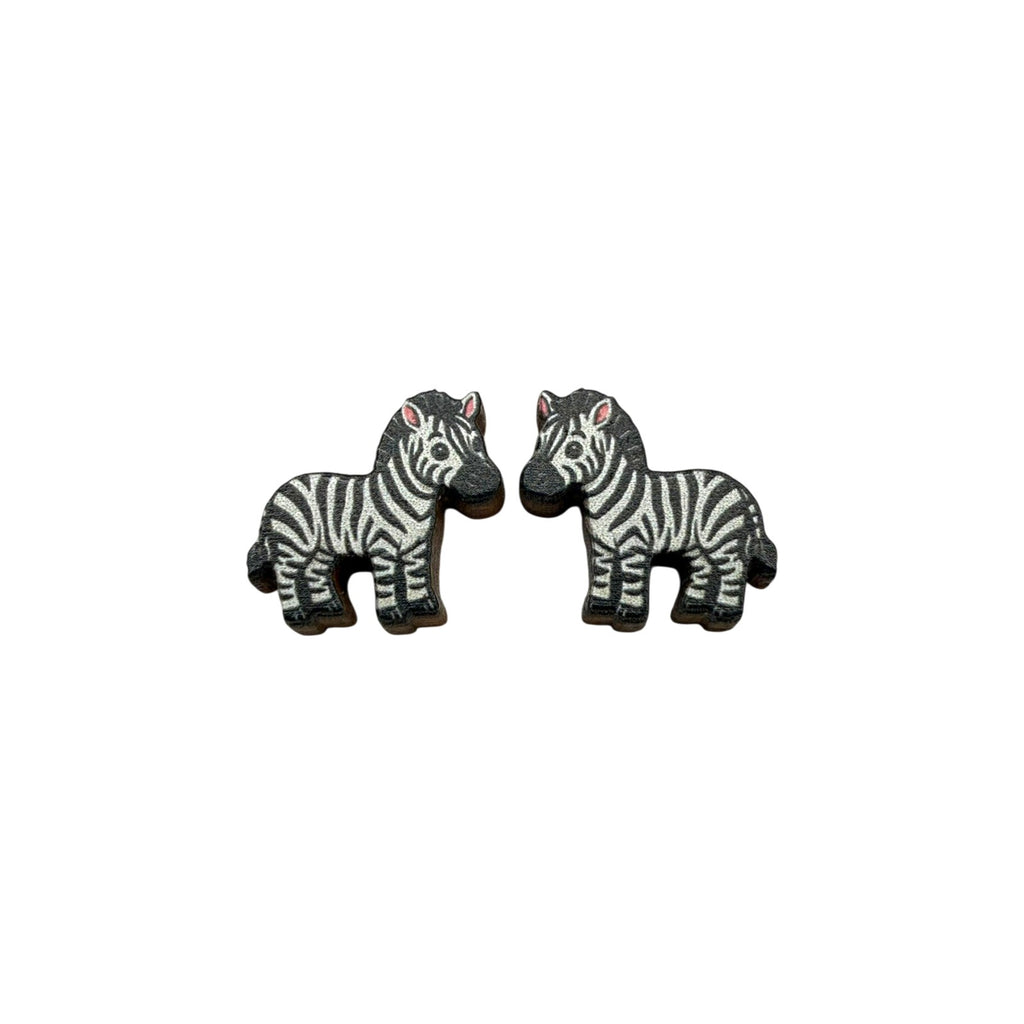 Zebra Crossing Stud Earrings #3430