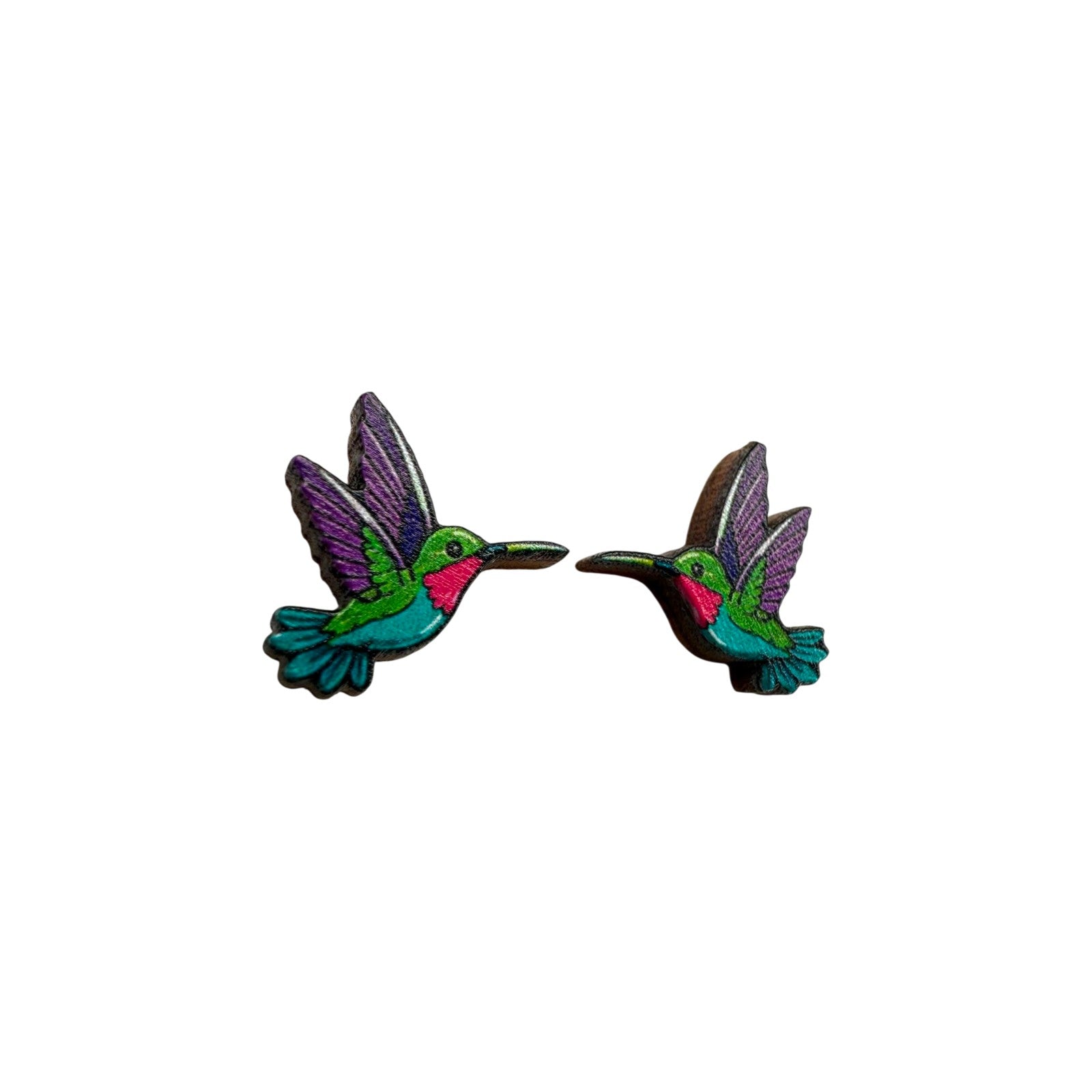 Jewel Hummingbird Stud Earrings #3434