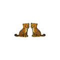 Cheetah Cub Stud Earrings #3435