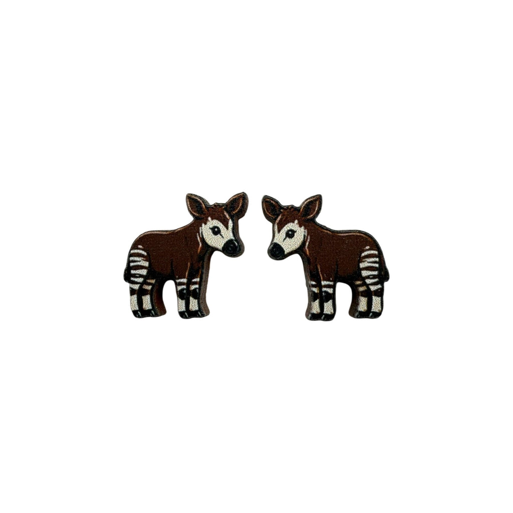 Okapi Stud Earrings #3442