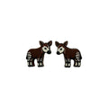 Okapi Stud Earrings #3442