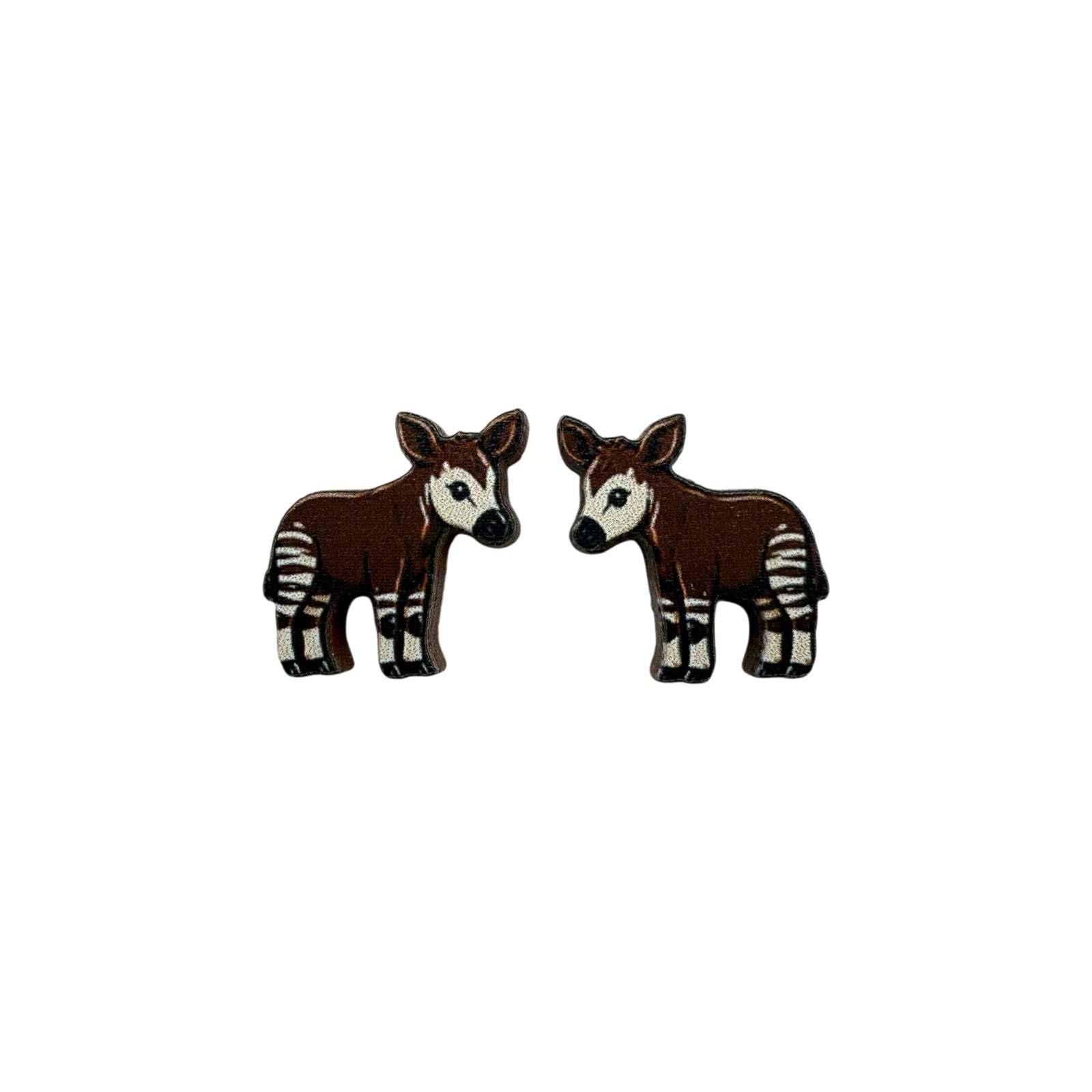 Okapi Stud Earrings #3442