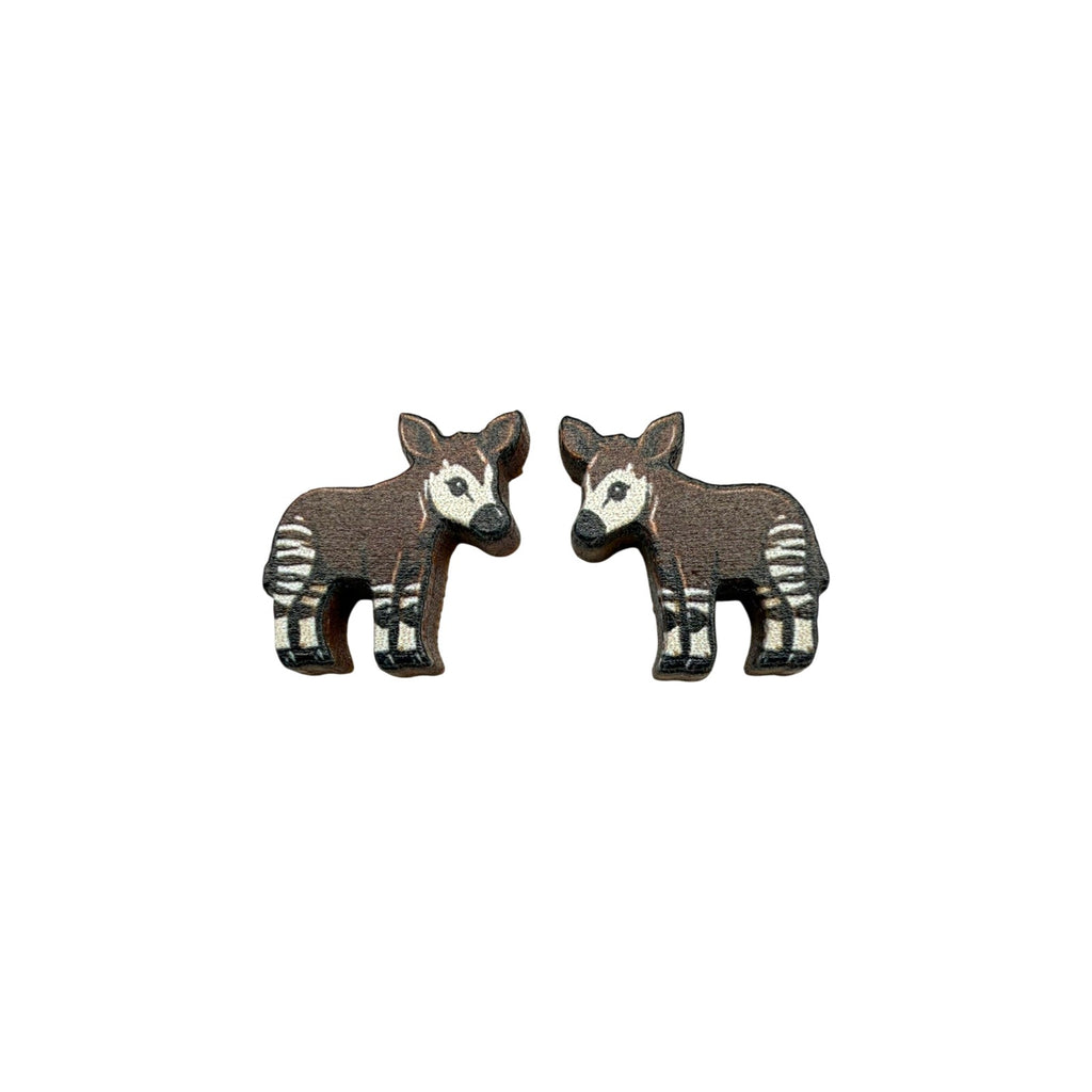 Okapi Stud Earrings #3442