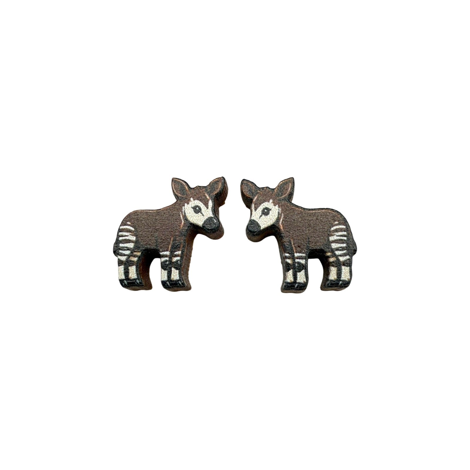 Okapi Stud Earrings #3442