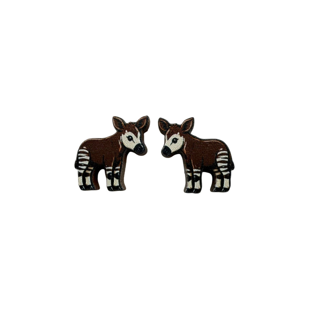 Okapi Stud Earrings #3442