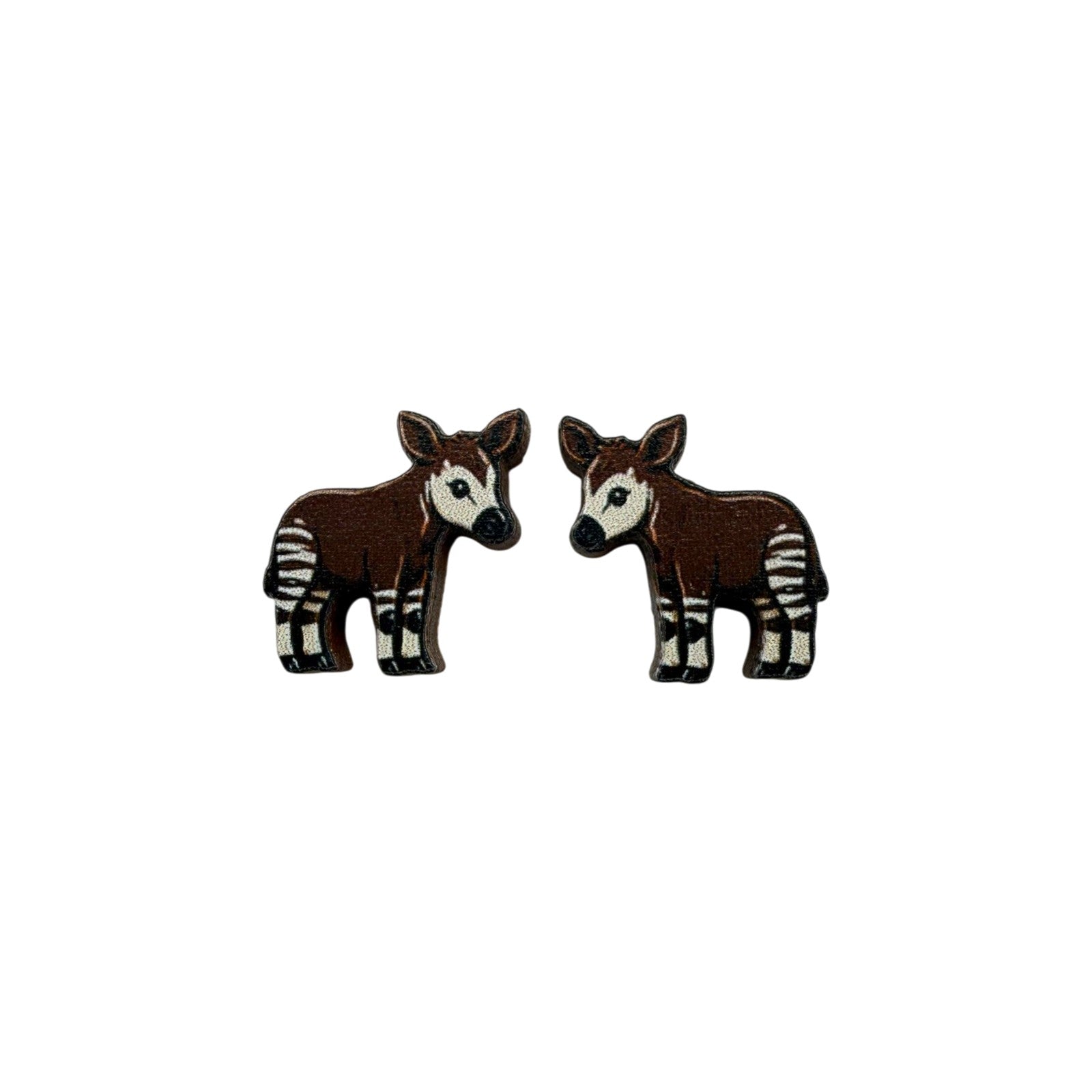 Okapi Stud Earrings #3442