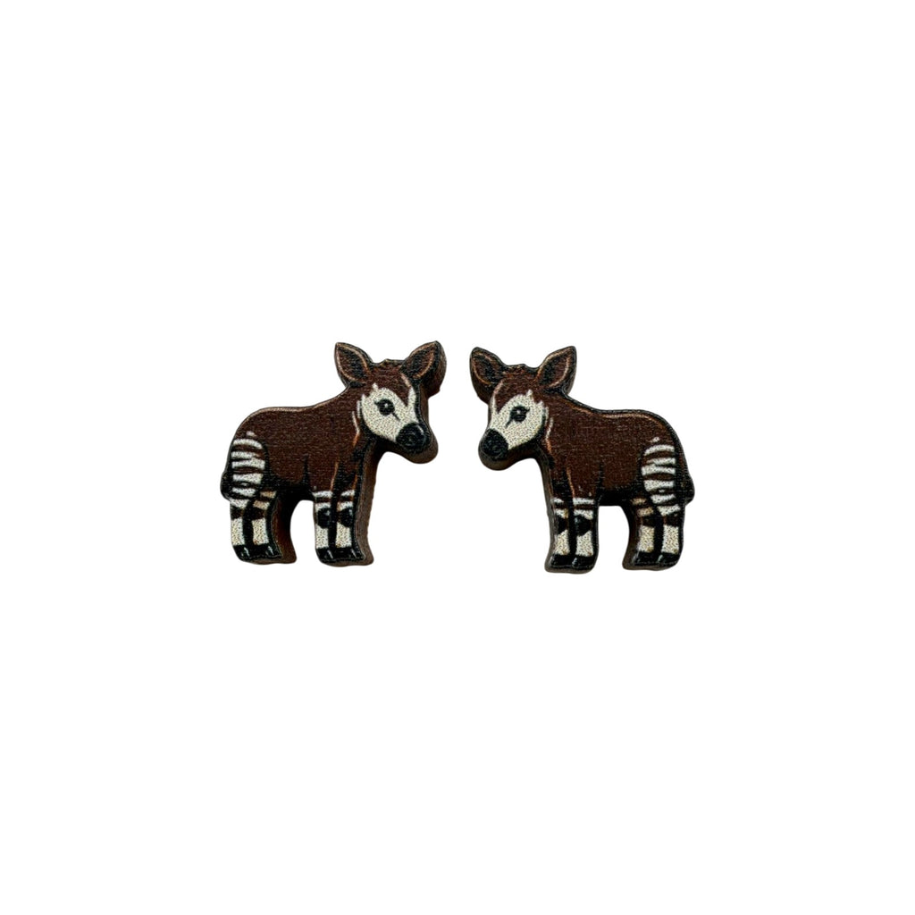 Okapi Stud Earrings #3442