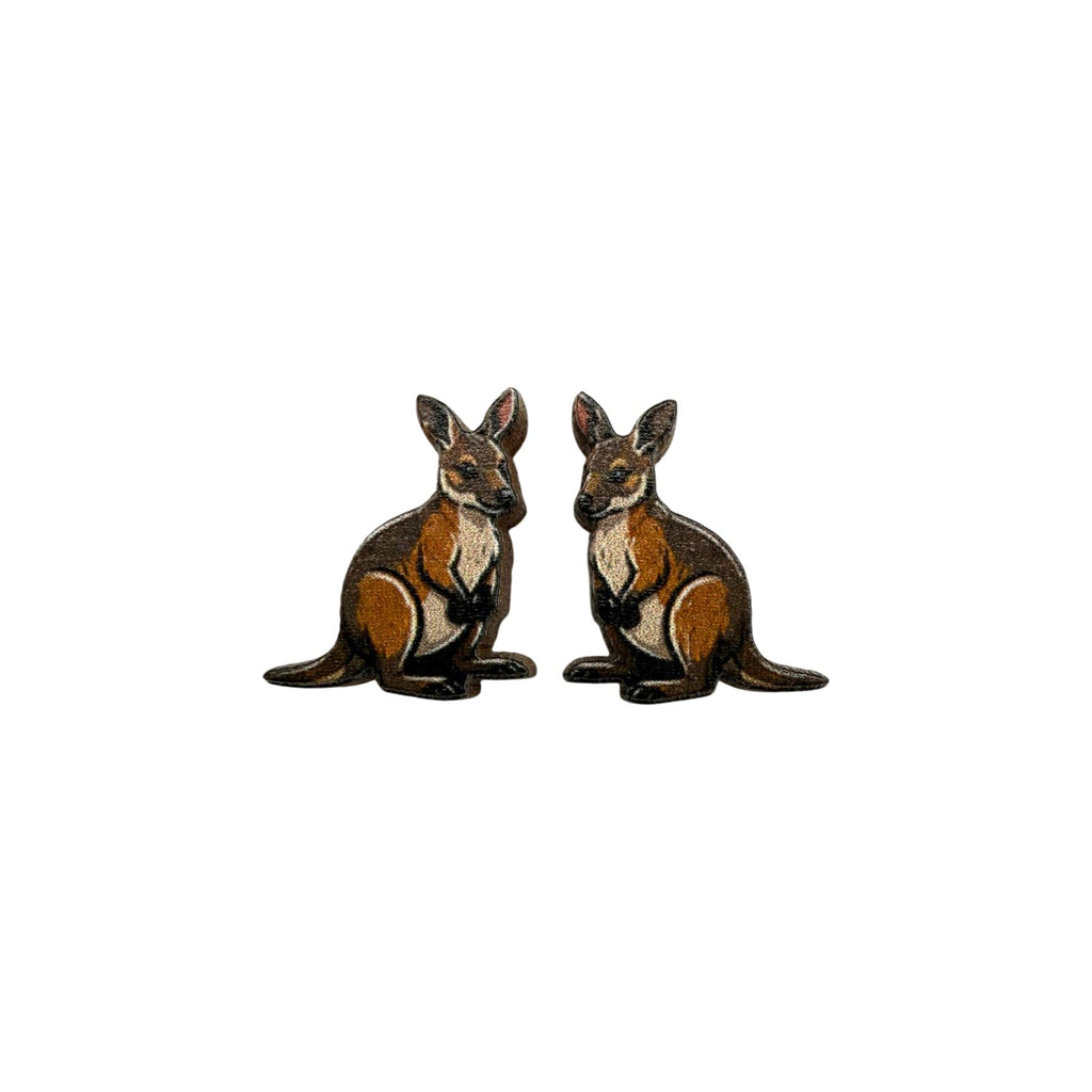 Wallaby Stud Earrings #3445