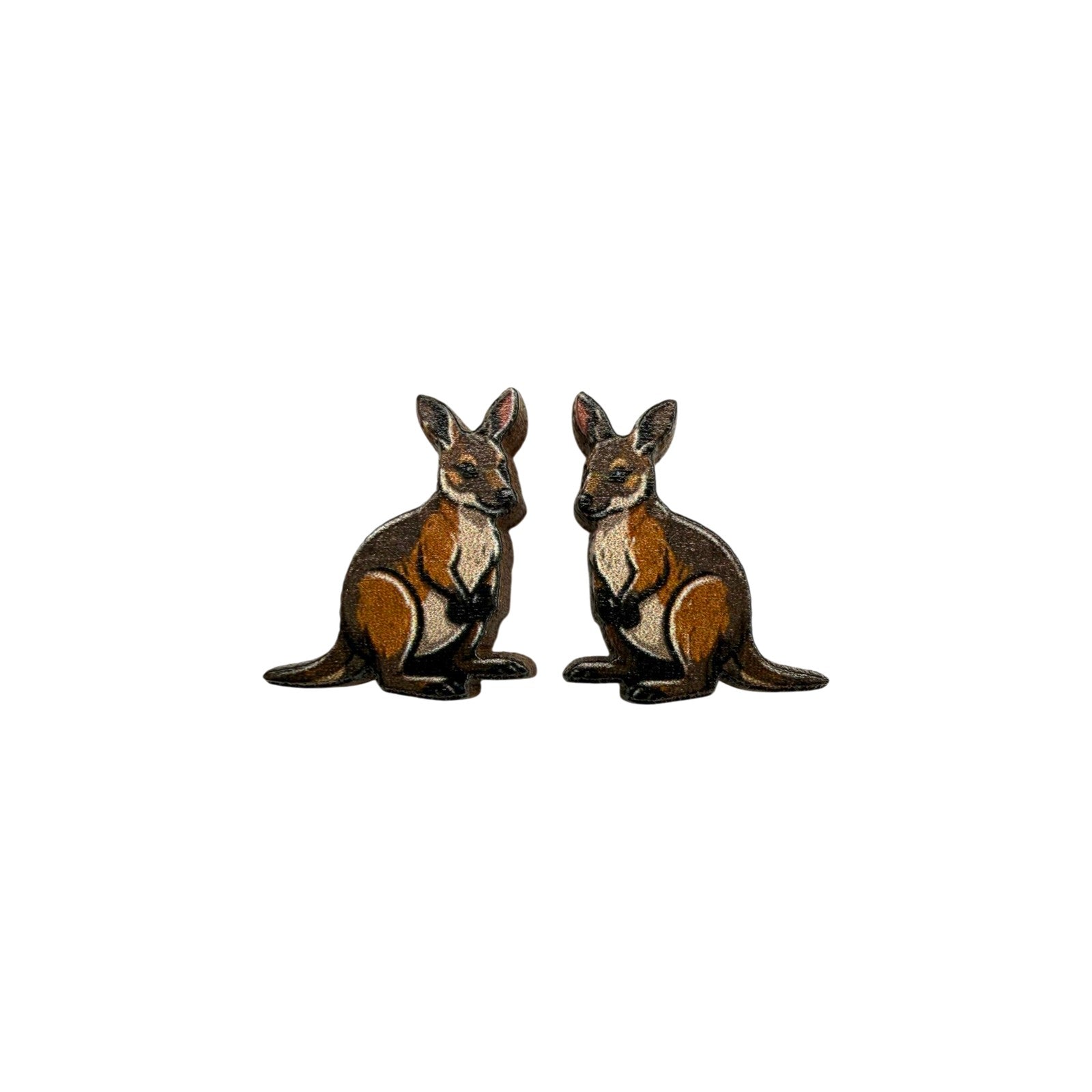 Wallaby Stud Earrings #3445