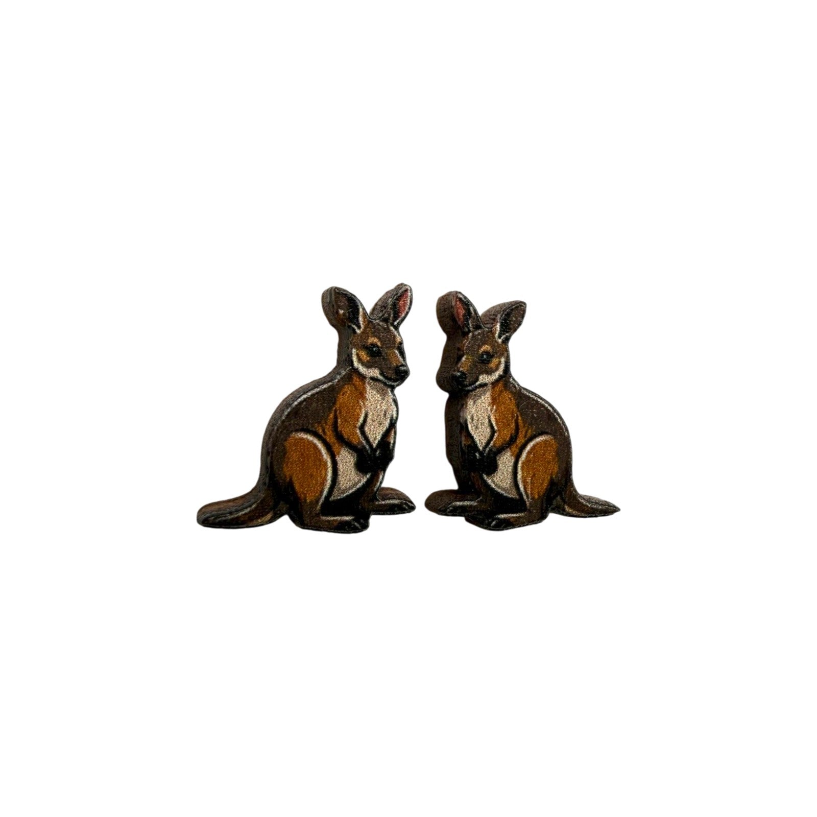 Wallaby Stud Earrings #3445