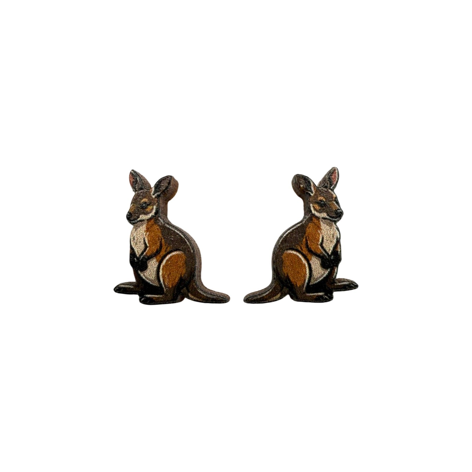 Wallaby Stud Earrings #3445