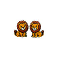 Storybook Lion Stud Earrings #3450