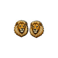 Sandy Mane Lion Stud Earrings #3451