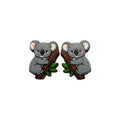 Koala Hug Stud Earrings #3455