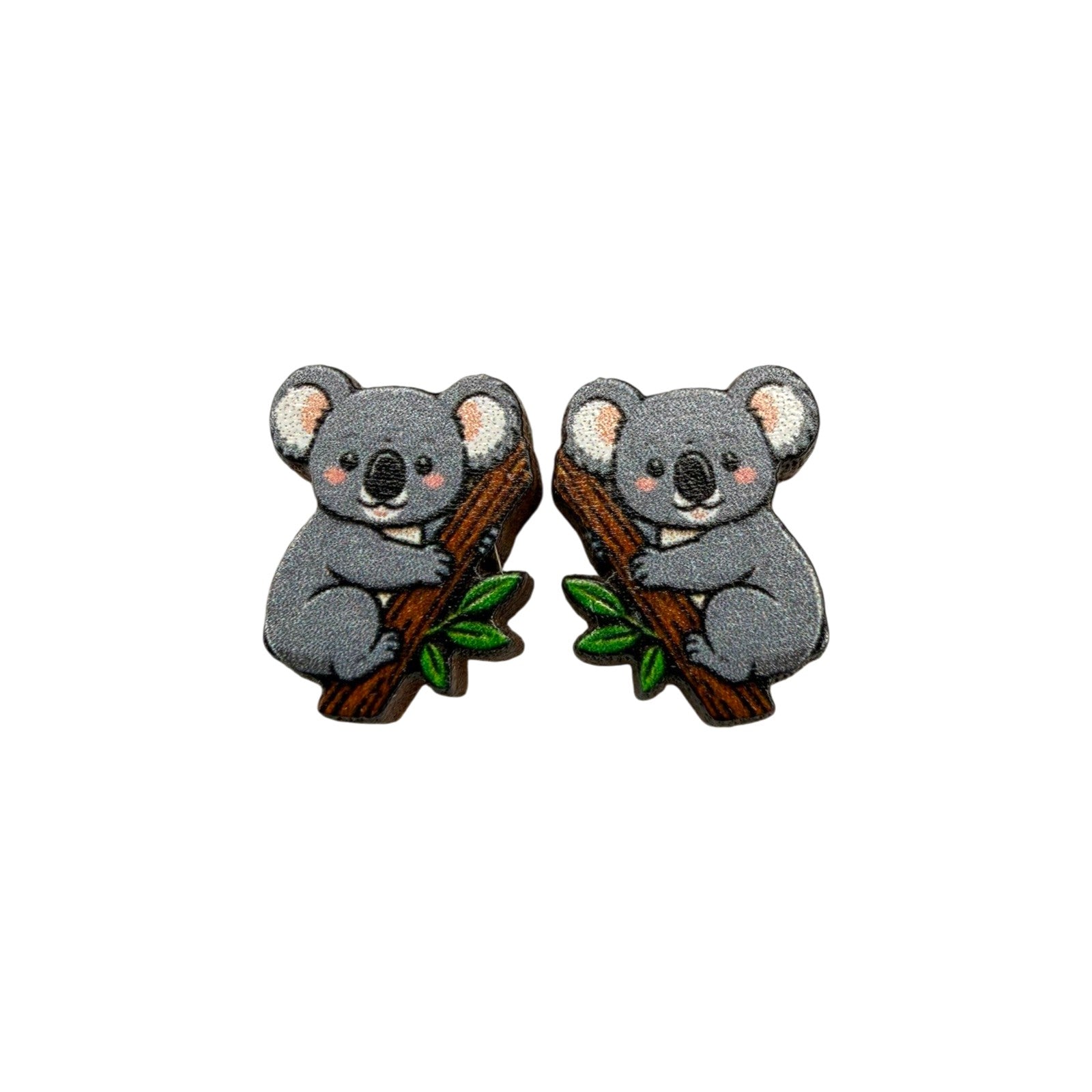 Koala Hug Stud Earrings #3455